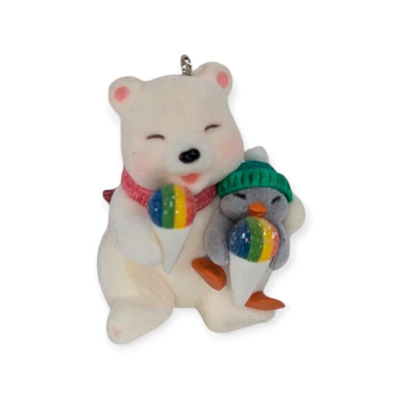 Hallmark 2005 Snowball & Tuxedo "Two Sweet!" Keepsake Christmas Ornament - Picture 2 of 10